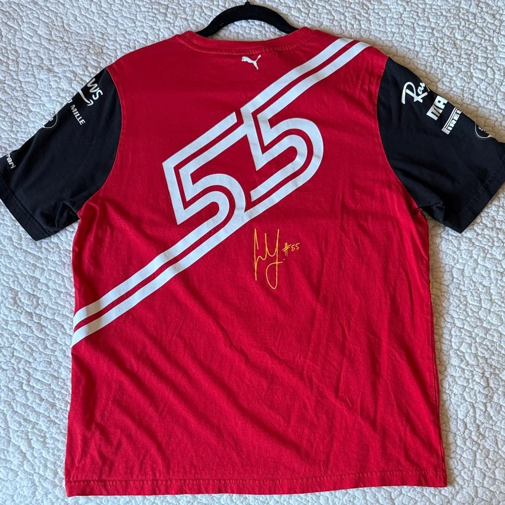 Ferrari Formula 1 Carlos Sainz F1 Shirt - Picture 5 of 5